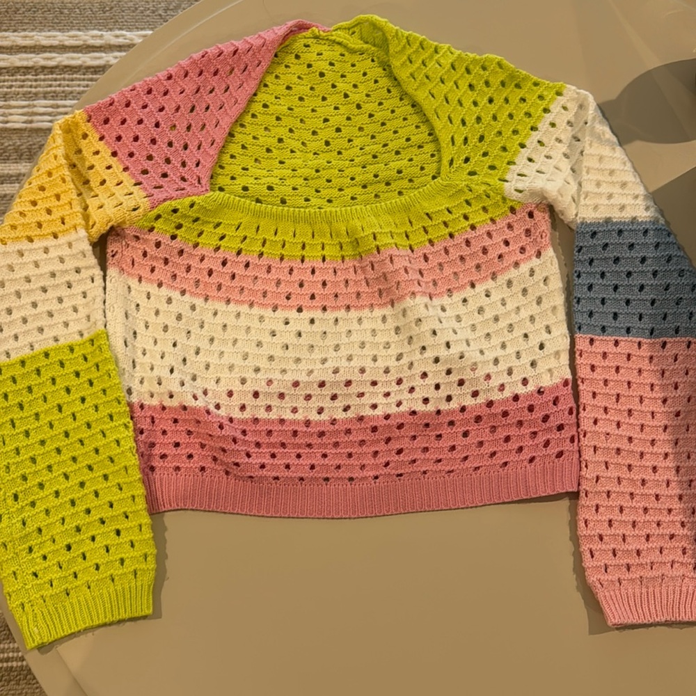 Colorful sweater